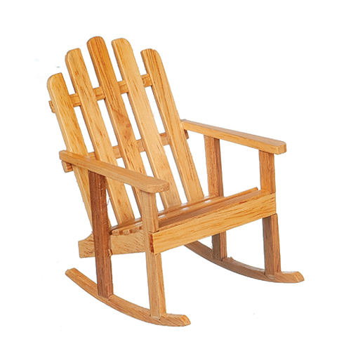 Adirondack Rocker, Oak